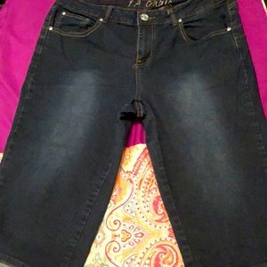 Blue LA Chula Jean Short